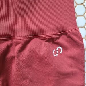 Women's Red Leggings